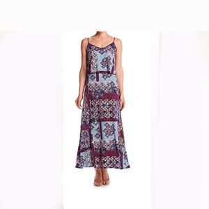 Chelsea & Theodore Popover Maxi Dress